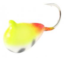 Clam Drop Jig Size 12 1/16oz Chartreuse/Pink Glow Spot - 9308