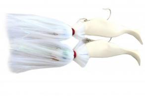 Loaded 10oz. X 6oz. Tandem Parachute Rig White Parachutes, White Shad - 60522