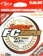 Sunline Super FC Sniper Fluoro Line 25lb 200yd