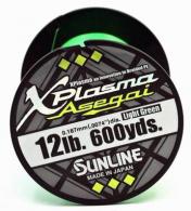 Sunline X Plasma Asegai 10lb 600 yd Light green - 63043224