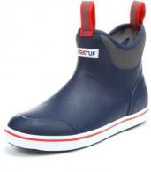 Xtratuf Men's 6 in Ankle Deck Boot Navy Red Size 9 - 22733-9