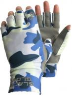 Glacier Ascension Bay Sun Glove-Blue Camo-Xlarge