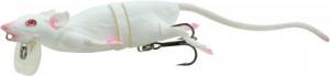 Savage Gear 3D Rat Floating Bait Topwater Wakebait - 7-3/4in White - R-200-WH