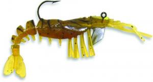 Vudu Jumbo Shrimp, 4" Rootbeer 2pk - E-VS40-14-07