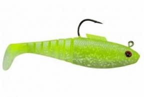 Torpedo Lantern Shad Lime Chartreuse 3" - E-VSH30-14-01