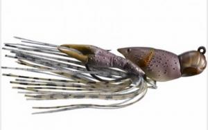 Hollow Body Crawfish Jig Grey/Brn - CHB50S725