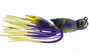 Hollow Body Craw Junebug/Chrtrs - CHB50S148