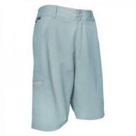Calcutta Hybrid Short Heathered Teal Sz 32 - C3001-HT-32