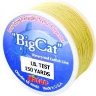 Mason BigCat Braided Nylon Catfish Line Tan 72lb 150yd.