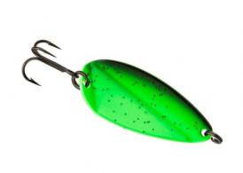 Oragami Blade Flutter Spoon 3/16oz Radioactive Pickle