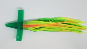 Fish Razr Soft Tail Bird Green - FR529