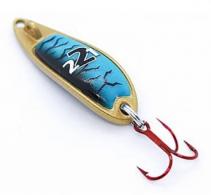 Venom Inferno 221 Flutter Spoon #12 25mm Gold W/Blue Glow