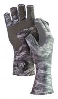 FISH MONKEY HALF FINGER GLOVE GREY - FM11-GREYWTRCAM-2XL