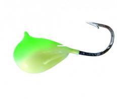 #8 Tungsten Rain - Drop Jig 1 pack Glow / Green - RD-213