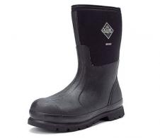 Muck Men's Chore Classic Mid Work Boot Black Size 11 - CHM-000A