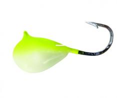 #8 Tungsten Rain - Drop Jig 1 pack Glow / Chartreuse - RD-212