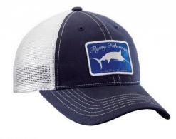 Flying Fisherman Marlin Trucker Hat Navy/White - H1721