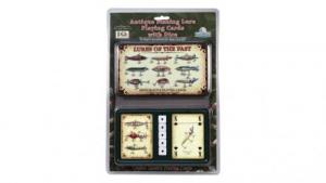 River's Edge Antique Lure Cards And Dice - 1572