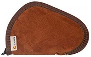 Allen Company Suede Handgun Case, 8 inch, Brown - 86-8