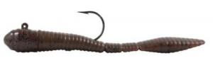 Northland Mimic Minnow Limber Leech 2" Brown Pumpkin - MMLL1-6-74