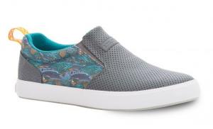 Xtratuf Women's FisheWear Leather Sharkbyte Deck Shoe Grey Size 8.5 - XSW-7GG