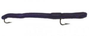 Bass Stopper Worm Rival Purple - WR1PK-1