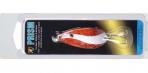 Apex Salmon Lure Prism Spinner 1/2 OZ Spoon Holographic Red/White - PRS12-1
