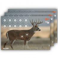 Allen Company EZ Aim Non-Adhesives Splash Whitetail Target 13x24 Inch 3 Pack