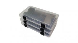 MTM In-safe Handgun Storage Case 12" Clear Smoke 3PK - ISC12 MTM In-safe Handgun Storage Case 12" Clear Smoke 3PK - ISC12