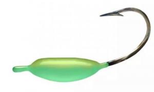 Neon Lites #8Moon Glow Jig 2 pack Glow/ Chartreuse