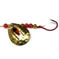 JB Lures Ventilator Spinner Rig #4 Hook Hammered Gold - VT6C