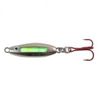 Northland GSFB3-11 Glo-Shot Fire-Belly Spoon, 2 1/4", 1/8 Oz #10 Hook, Silver Shiner, 1Cd - GSFB3-11