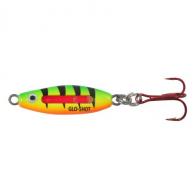 Northland GSFB4-22 Glo-Shot Fire-Belly Spoon, 2 1/2", 1/4 Oz #8 Hook, Uv Firetiger, 1Cd - GSFB4-22