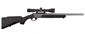 Traditions Firearms Outfitter G3 Single Round Rifle, Syn Black, CeraKote, 44MAG, 22" Barrel with 3-9x40 Scope - CR5-441130