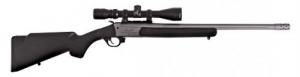 Traditions Firearms Outfitter G3 Single Round Rifle, Syn Black, CeraKote, 35 Rem, 22" Barrel with 3-9x40 Scope