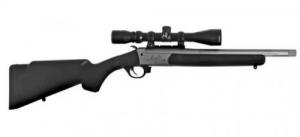 Traditions Firearms Outfitter G3 Single Round Rifle, Syn Black, CeraKote,  300 AAC Blackout, 16.5" Barrel with3-9x40 Scop - CR5301130T