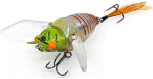 Chase Baits Ripple Cicada  Orange Devil 1.75 in.