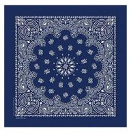 Carolina Bandanna Navy - 02