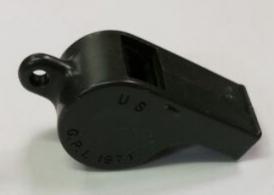 Vector US Military Whistle OD