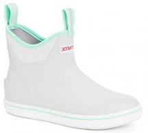 Xtratuf Women's 6 in Ankle Deck Boot Grey Size 5 - XWAB-102-GRY-050