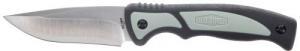 Old Timer Trail Boss 3.70" Fixed Drop Point Plain Stainless Steel Blade 5.25" TPE Handle Includes Sheath - 1137135