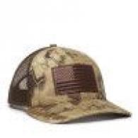 Outdoor Cap American Flag Camo Cap Kryptek Highlander - USA771CAMO-KHB