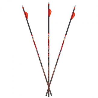 Carbon Express D-Stroyer Mx Hunter Arrows 350 2 in. Vanes 6 pk. - 51148