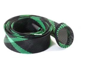 Clam Ice Rod Slick Black/Green (2 pk) - 16084