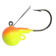 Northland Weedless Fire-Ball Jig, 1/8Oz 2/Cd/Sunrise - FBW3-108