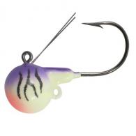 Northland Weedless Fire-Ball Jig, 1/4Oz 2/Cd/Uv Purple - FBW4-46