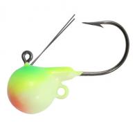 Northland Weedless Fire-Ball Jig, 1/4Oz 2/Cd/Glow - FBW4-1315