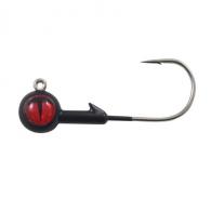 Northland Tungsten Jig - 1/8Oz 2/Cd Black - TEBJ3-3