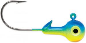 VMC Hard Ball Jig Sinking, 3/8 oz, #2/0 Hook, Parrot - HBJ38-PRT