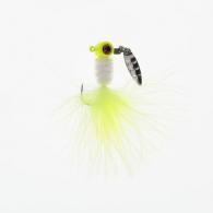 Strike King Maribou Mr. Crappie Maribou Sausauge Spin 1/16 Refrigerator White - MRCSHSI116-186